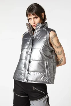 Radioactive Raver Puffer Jacket