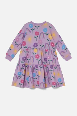 Rainbow Kids Tiered Dress