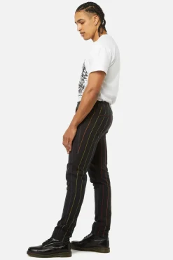 Rainbow Pinstripe Skinny Pants