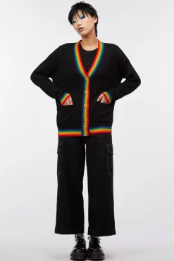 Rainbow Ringer Cardi