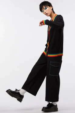 Rainbow Ringer Cardi