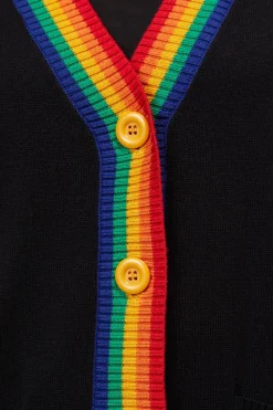 Rainbow Ringer Cardi