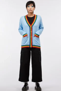 Rainbow Ringer Cardi
