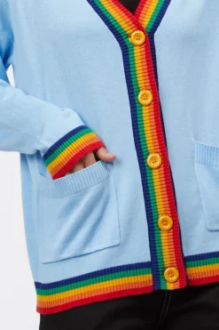 Rainbow Ringer Cardi