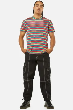 Rainbow Yarndye Stripes Tee