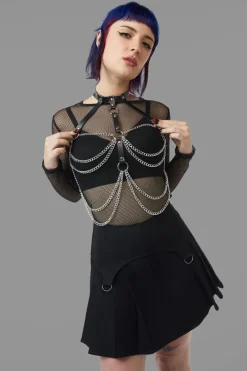 Rhinestone Stud Harness