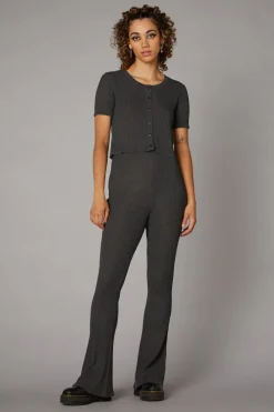 Rib Comfort Goth Cardi