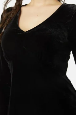 Roxy Velvet Mini Dress