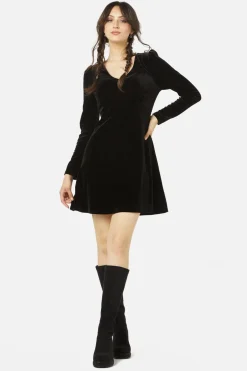 Roxy Velvet Mini Dress
