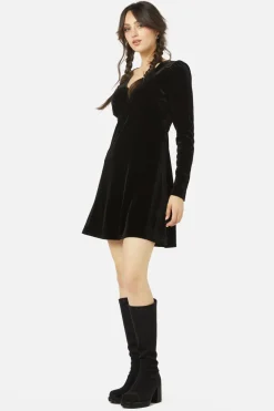 Roxy Velvet Mini Dress