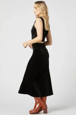 Roxy Velvet Skirt