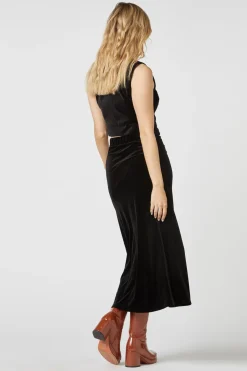 Roxy Velvet Skirt