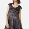 Ruined Mansion Satin Brocade Dress