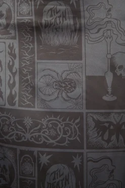 Ruined Mansion Satin Brocade Skirt