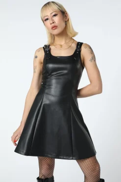 Runaways Pu Strap Dress