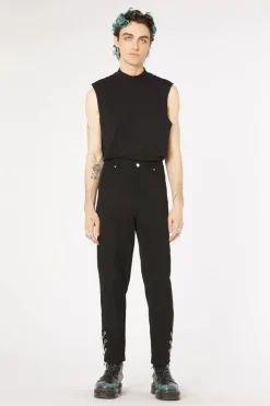 90S Metal Ring Drill Pant