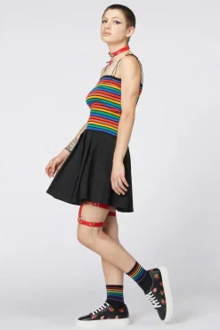 90S Rainbow Knit Singlet