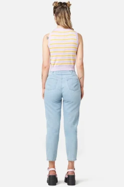 90S Stripe Sleeveless Knit