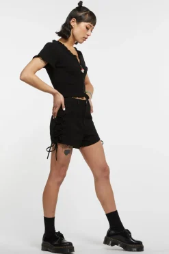 90S Style Zip Up Frill Cardi