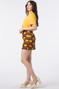 70S Wallpaper Drill Skirt