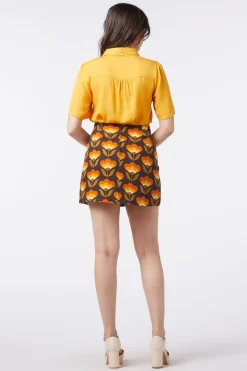 70S Wallpaper Drill Skirt