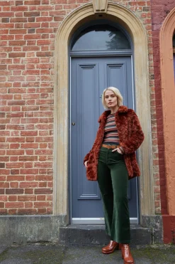 Sadie Velvet Flare Jean