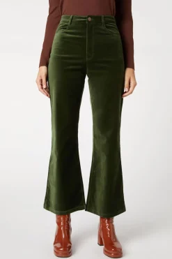 Sadie Velvet Flare Jean