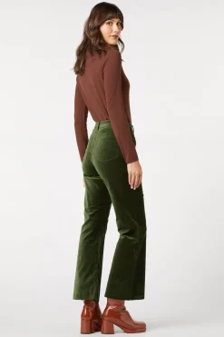 Sadie Velvet Flare Jean