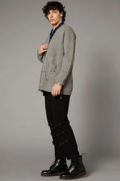 Safety Pin Goth Unisex Cardi