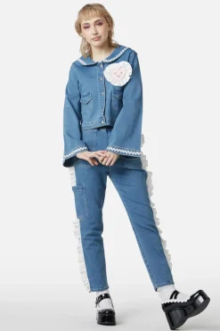 Sailor Teddy Denim Jacket