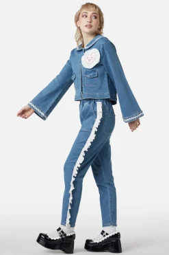 Sailor Teddy Denim Jacket