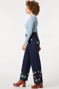 Sally Embroidered Jean