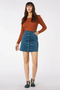 Samantha Cord Skirt