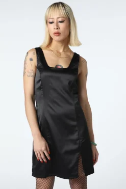 Satin Mini Dress
