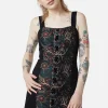 Satis Ruin Panel Mini Dress