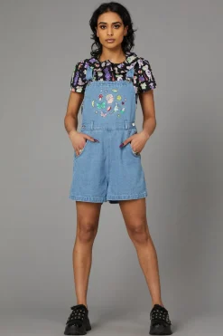 Scrapbook Denim Overall