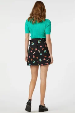 Serena Flora Mini Skirt