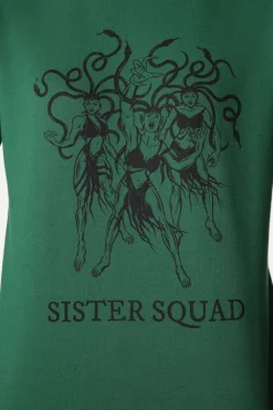 Sister Print Cotton Sweater