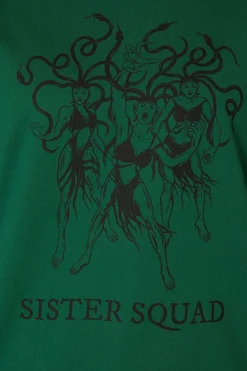 Sister Print Cotton Sweater