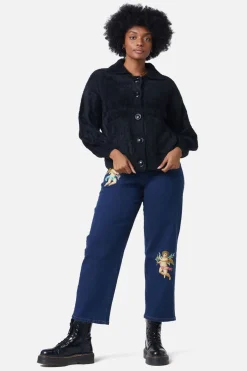 Sisters Collar Fluffy Cardi