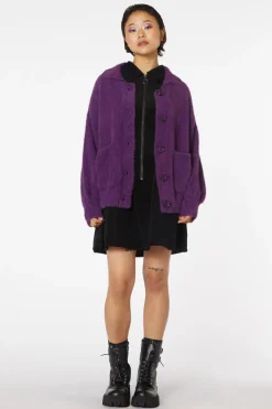 Sisters Collar Fluffy Cardi