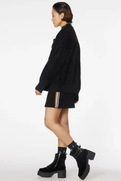 Sisters Collar Fluffy Cardi