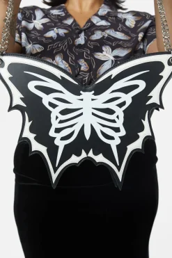 Skeleton Butterfly Bag