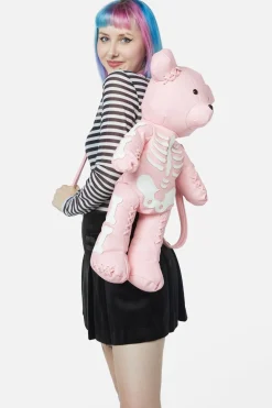 Skeleton Teddy Backpack