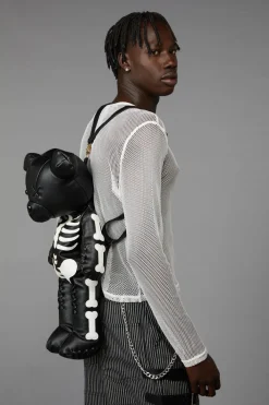 Skeleton Teddy Backpack