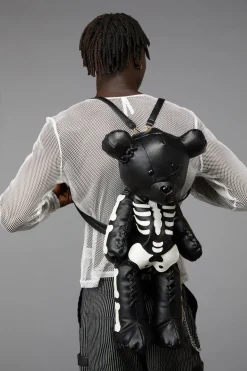 Skeleton Teddy Backpack