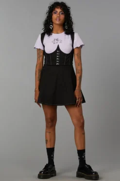 Skyline Goth Pinafore