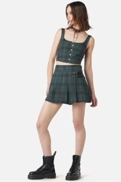 Social Class Tartan Corset