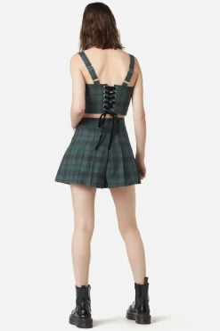 Social Class Tartan Corset