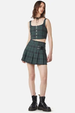 Social Class Tartan Skort